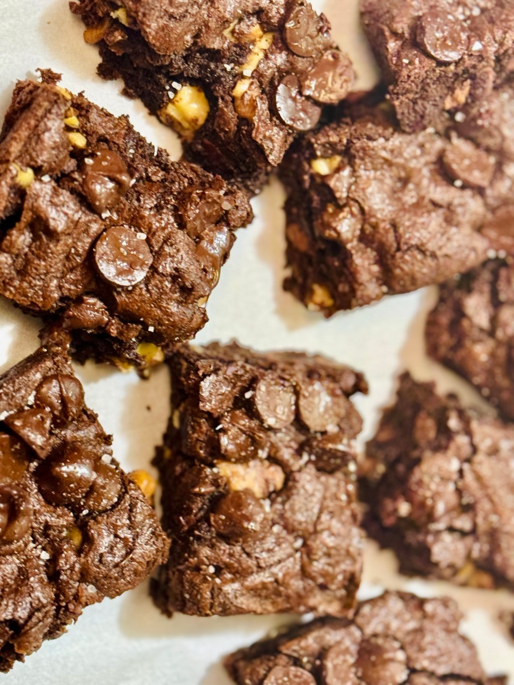 Small Batch Chocolate Chip Walnut&nbsp;Brownies